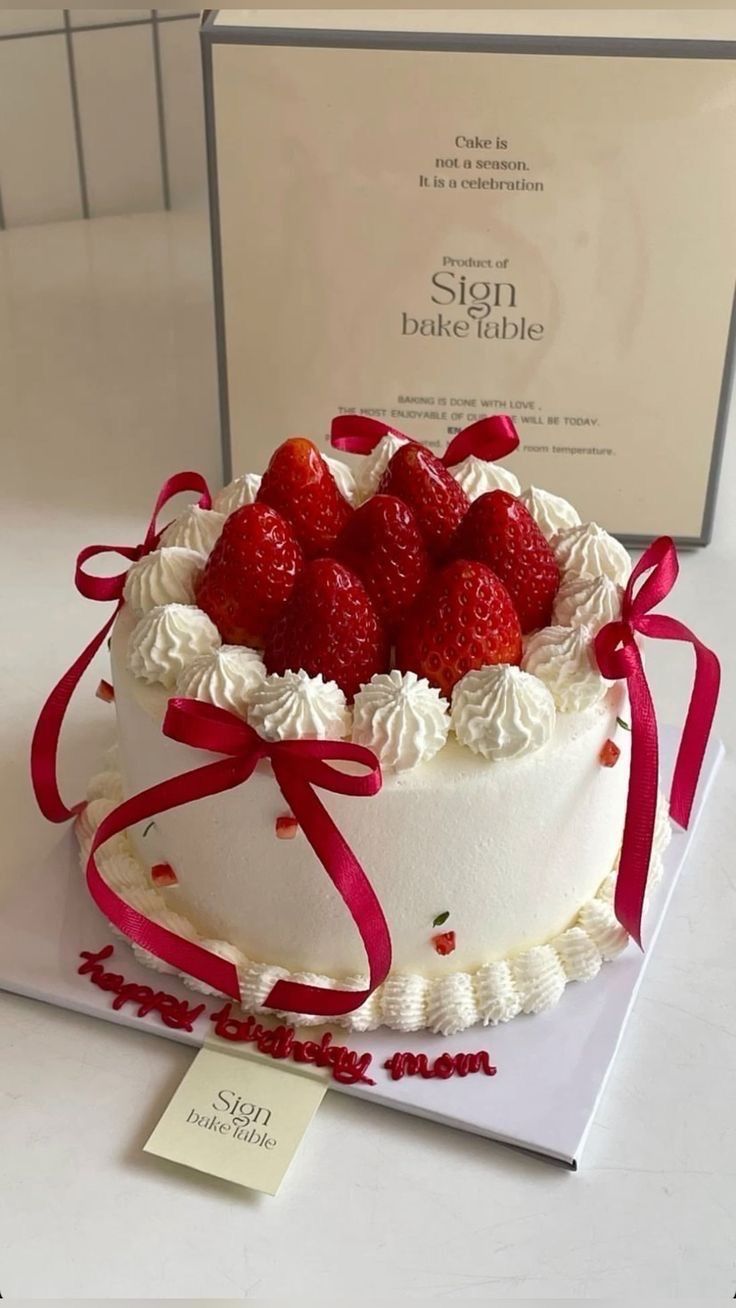 Cake fraisee
